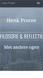 Mobile Screenshot of henkprocee.nl